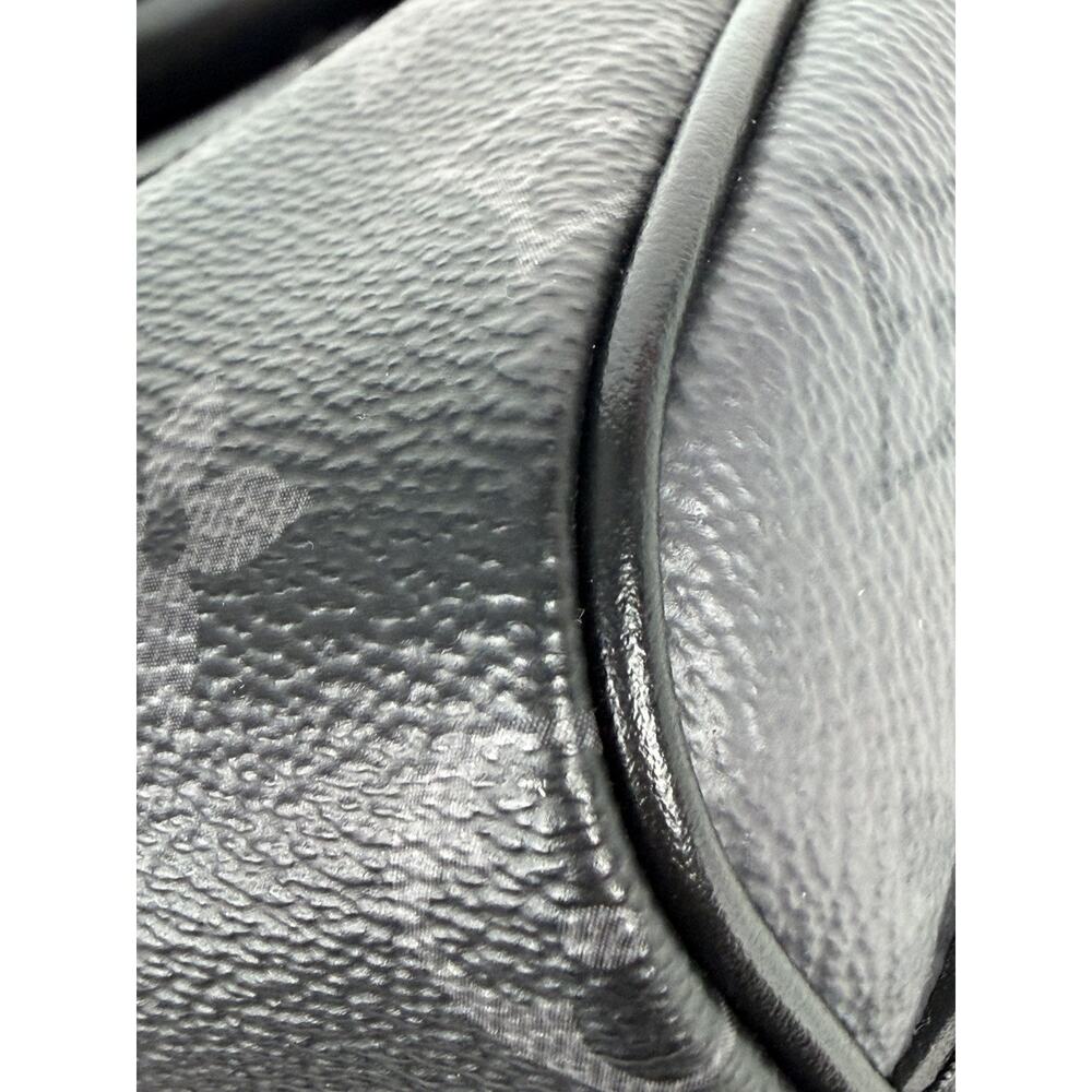 Louis Vuitton Keepall Bandouliere 25 Monogram Eclipse Reverse Coated Canvas F2 - Picture 6 of 16